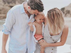 Lauren Conrad personality took to Instagram Wednesday after welcoming a baby boy, Charlie Wolf, with husband William Tell. (Lauren Conrad/ Instagram)