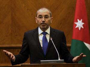 The Jordanian Foreign Minister Ayman Safadi. (File/AFP)