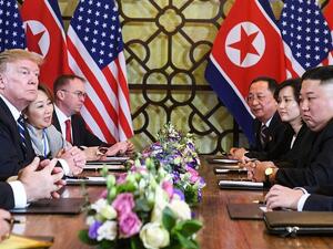 The summit between US President Donald Trump and North Korea’s leader Kim Jong-un ended with no deal. (AFP)