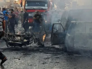 An explosives-laden vehicle detonated Friday in a busy neighbourhood of Qamishli, one of the main Kurdish towns in northeastern Syria. (AFP/ File Photo)