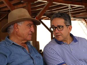 Minister of Antiquities, Dr. Khaled El-Enany & Egyptologist Zahi Hawass  (Twitter)