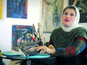 Kuwaiti fine artist and writer Wedad Al Mutawa