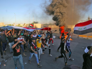 Iraqi protests (AFP file)