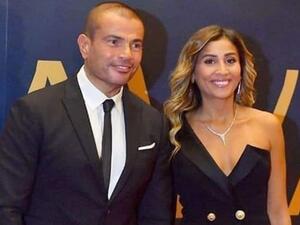 عمرو دياب ودينا الشربيني