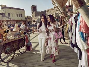 Splurge on world-class shopping across the city's many impressive malls including The Dubai Mall – one of the world's largest shopping complexes. 