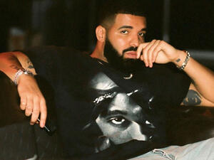 On Father's Day in June, the 32-year-old hip-hop star revealed his son had painted a picture for him.