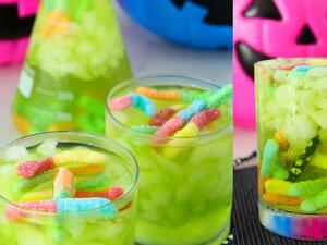 وصفة عصير الهالوين للأطفال