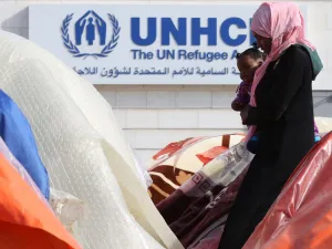UNHCR Jordan currently provides monthly cash assistance totalling around $5 million to approximately 28,500 Syrian families. (AFP/ File Photo)