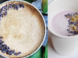 لاتيه الزهور العطرية لعلاج الأرق