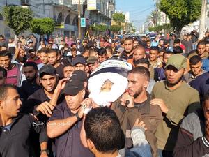 البطش خلال مشاركته في جنازة أبو العطا، إن "نتنياهو سيدفع ثمناً باهظاً لاغتيال أبو العطا".