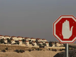 The Israeli settlement of Maale Adumim in the occupied West Bank on the outskirts of Jerusalem is pictured on November 26, 2019. The US broke with decades of international consensus on November 18 as its secretary of state announced the country would no longer consider Israeli settlements in the occupied Palestinian territories illegal. Israel, led by its prime minister, hailed the decision, but Palestinians were outraged -- seeing it as yet another indication of US bias against them.  AHMAD GHARABLI / AFP