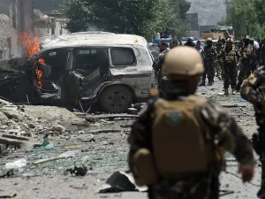 Police officers told Al Jazeera that an armoured vehicle carrying non-uniformed international advisers was targeted. (AFP/ File Photo)