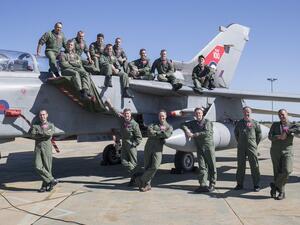 RAF aircrew (Twitter)