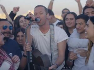 Coldplay in Amman (Twitter)