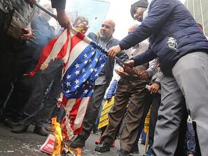 40th anniversary on the seizure of the mission and a day after #Iran's supreme leader vowed it would not lift a ban on talks with the United States (Twitter)