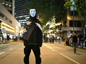 Hong Kong protester (AFP)