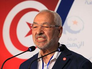 Tunisian Islamist Ennahdha Party leader Rached Ghannouchi . (Mohamed Khalil / AFP)