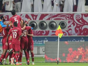 قطر تبلغ الدور الثاني