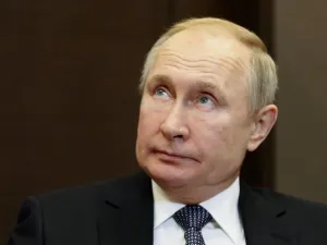 Russian President Vladimir Putin attends a meeting with his Serbian counterpart in Sochi on December 4, 2019. SHAMIL ZHUMATOV / POOL / AFP