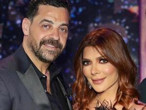 أصالة نصري وزوجها طارق العريان 