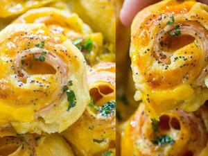 لفائف لحم الديك الرومي مع الجبن