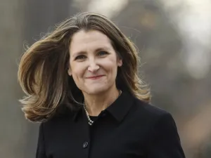 Ex-Canadian Foreign Minister Chrystia Freeland (Twitter)