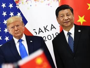 Chinese President Xi Jinping and US President Donald Trump. Photo: AFP