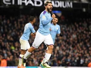 أغويرو يقود سيتي للفوز