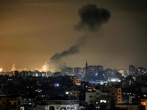 The Israeli military said four rockets were fired from Hamas-controlled Gaza, the first since Israel's ally the US killed top Iranian general Qasem Soleimani. MAHMUD HAMS / AFP