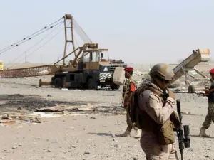 Iranian-backed Houthi militia attacked a military training camp in the Yemeni city of Marib. (AFP/File Photo)