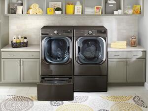 LG’s new washing machine not only detects the volume and weight of each unique laundry load but also uses AI and advanced sensors to identify fabric types in each load. 