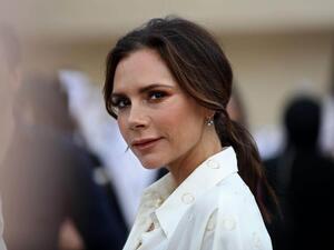 British singer and fashion designer Victoria Beckham in thsi file picture from March 2019 AFP (Photo by KARIM JAAFAR / AFP)