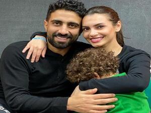 كارمن سليمان و زوجها يحتفلان بعيد ميلاد (زين)