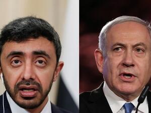 ‏رئيس الوزراء الإسرائيلي، بنيامين نتنياهو يرحب بمحتوى تغريدة نشرها وزير الخارجية الإماراتي، عبد الله بن زايد