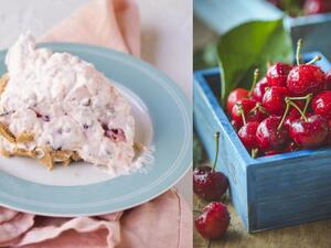 فطيرة الكرز والأناناس