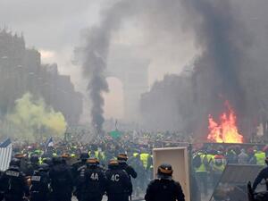 مظاهرات في العاصمة باريس