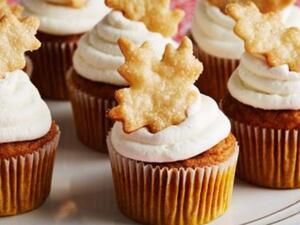 كب كيك فطيرة اليقطين