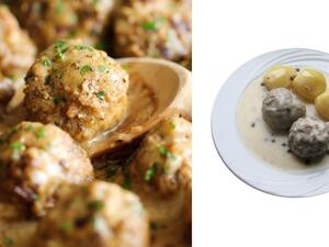 كرات اللحم السويدية وصفة ايكيا