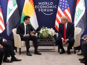 دونالد ترامب يلتقي نتشيرفان بارزاني رئيس كردستان العراق