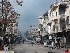 Syrian government forces recaptured the strategic northwestern highway town of Maaret al-Numan from jihadist and allied rebels on January 28, in the latest blow to the country's last major opposition bastion. AFP