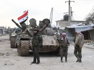 Syrian regime artillery killed five Turkish soldiers in Idlib today, Turkey's defence ministry said, as the number of people displaced by violence in the region neared 700,000 since December. AFP