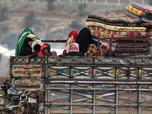 A wave of displacement that has seen around 700,000 people flee a regime offensive in Syria's Idlib region is the biggest of the nine-year-old conflict, the United Nations said. Rami al SAYED / AFP