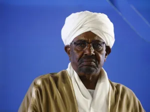 In this file photo taken on December 31, 2018 Sudanese President Omar al-Bashir delivers a speech on the eve of the country's 63rd independence day, at the presidential palace in the capital Khartoum. AFP