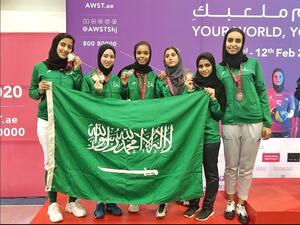 Nada Abed, Fawzia Al-Khaibri, Mashael Al-Khayal and Lama Al-Fawzan. (Photo: SG)