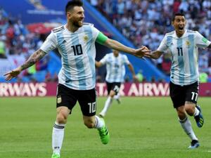 صورة أرشيفية لدي ماريا وميسي