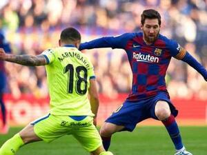 برشلونة يتفوق على خيتافي