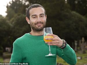 Harry Matadeen, from Farnborough, Hampshire, claims he feels better than ever after he started drinking his own aged urine. (Daily Mail)