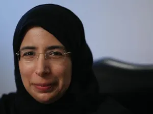 Qatar's public health minister Hana Alkuwari [Getty]