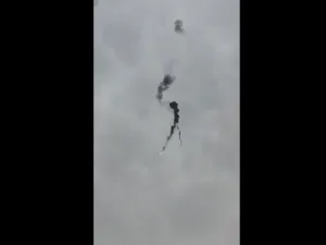 The helicopter was shot down [Twitter]