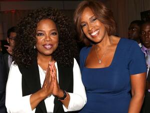 Oprah Winfrey is defending Gayle King after her "CBS This Morning" interview about Kobe Bryant triggered online death threats. (Photo: Greg Allen/Invision for The Hollywood Reporter/AP Images)